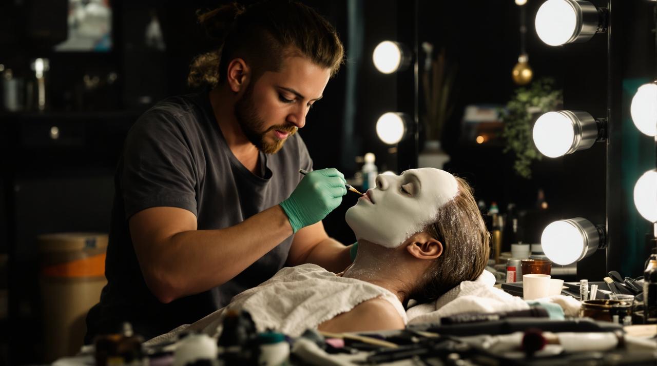 化妆间的奇迹：特效化妆全过程